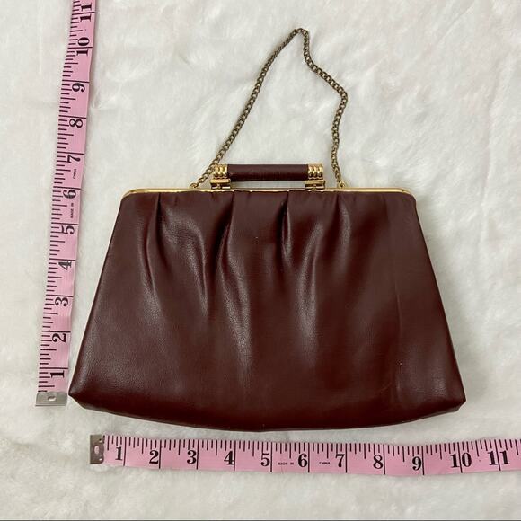 Ande Vintage 1970’s Leather Clutch Bag - Picture 2 of 5